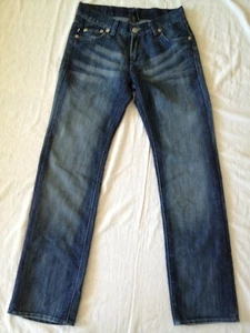 ROCK & REPUBLIC VICTORIA BECKHAM WOMEN'S JEANS STRAIGHT LEG SZ 30x33 - Picture 1 of 12