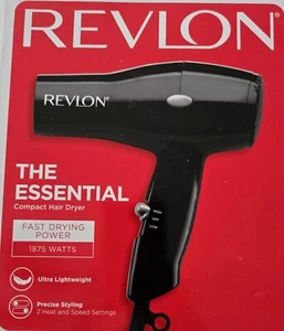 Revlon The Essential Fast Drying Compact Hair Dryer 1875 Watts NEW - Picture 1 of 3