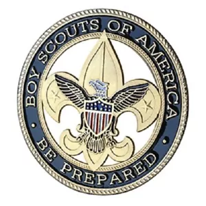 U.S. United States | Boy Scouts of America BSA | Gold Plated Challenge Coin - Picture 1 of 2