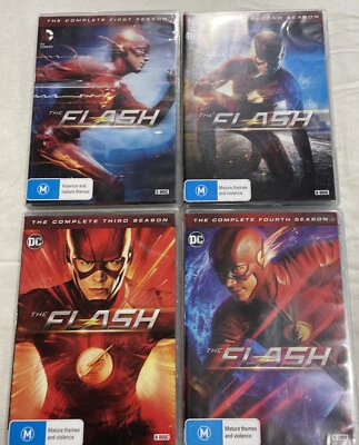 The Flash: Temporada 1 - 2 - 3 - 4 DVD Región 4 DC Comics Foto 1 de 4