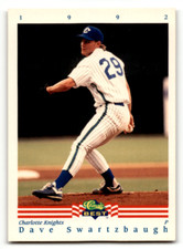 1992 Classic Best #63 Dave Swartzbaugh NM Near Mint ID:53087