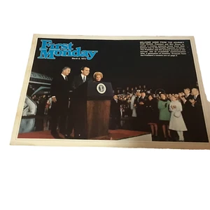 First Monday Republican Magazine -Newsweek Nixon China March 6th 1972 - Both Mag - Picture 1 of 11