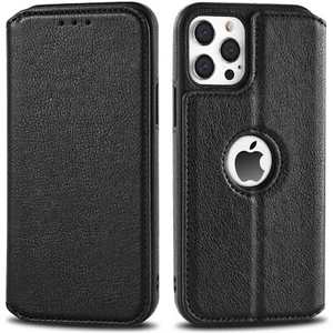 Custodia Cover a Libro stand per iPhone Serie 13 / 12 / 11 in Pelle Ecopelle C2 - Foto 1 di 28