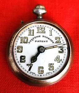 Reloj Bolsillo System Roskopf Patente 1878 Cara Abierta en Funcionamiento - Imagen 1 de 3