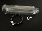 50mm 2 Inch Diameter Pyrex Lab Glass Extraction Extractor Tube 8' & 10' &18'