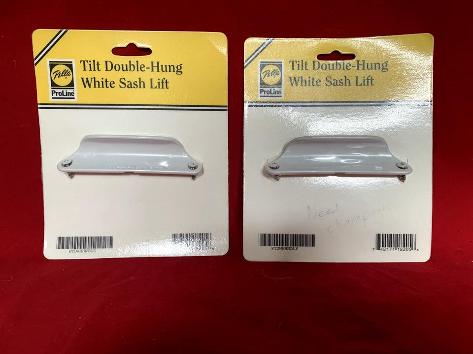 Pair of 2 Pella Windows Tilt Double Hung White Sash Lift Now With