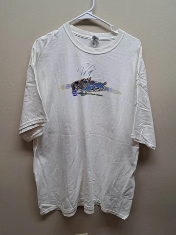NHRA Ron Capps Nitro Road Tour 2008 Autographed Men's T-Shirt XXL Cover