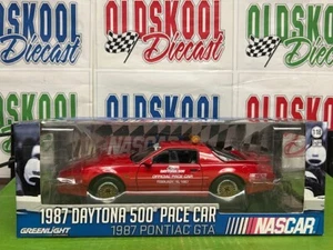 Daytona 500 Pace Car Pontiac GTA Nascar Greenlight Collectibles Feb.15,1987 1:18 - Picture 1 of 12