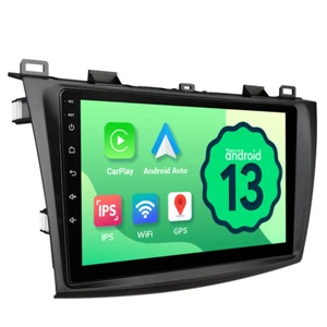 For Mazda 3 BL 2010-2013 9 inch Android 13 Car Stereo Radio GPS CarPlay WiFi SWC - Picture 1 of 28