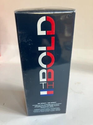 Tommy Hilfiger THE BOLD 3.4oz EDT Spray para Hombres, 100% AUTÉNTICO, SELLADO, RARO Foto 1 de 2