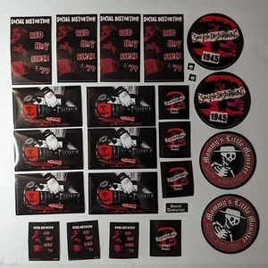 SOCIAL DISTORTION Adesivo All'ingrosso Grande LOTTO di 24 MAINLINER 1945 Band Music - Foto 1 di 4