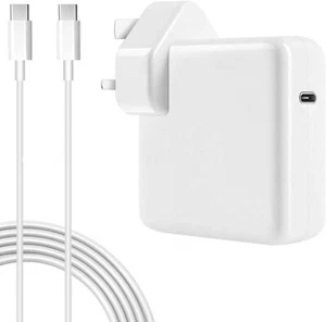 For MacBook Pro 16 15 14 13inc 87W USB C Fast Charger Power Adapter for Tablets - Picture 1 of 14