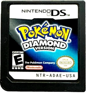 NINTENDO DS POKEMON: DIAMOND VERSION 2007 AUTÉNTICO CARTUCHO DE JUEGO PROBADO - Imagen 1 de 4