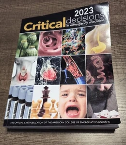 2023 Critical Decisions in Emergency Medicine *PRINTING ERROR* - Picture 1 of 9
