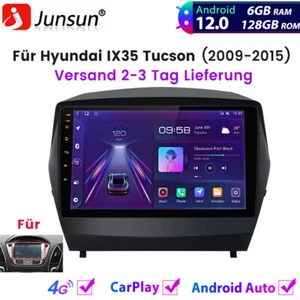 6+128G 8Kern Für Hyundai IX35 Tucson 2009-2015 Android12 Autoradio GPS NAVI DAB+ - Bild 1 von 13