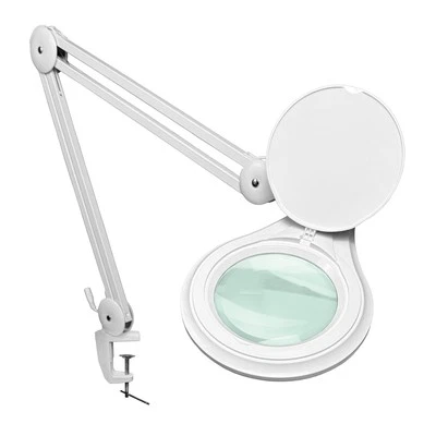 LED Magnifying Lamp – Adjustable Brightness, Clamp Mount - for reading, crafts.. - Image 1 of 4