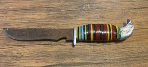 Vintage Knife with eagle head on handle - Picture 1 of 5