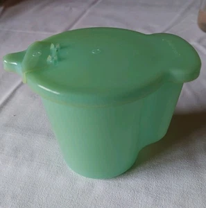Tupperware Milchkännchen mit Deckel blau, gebraucht - Bild 1 von 4
