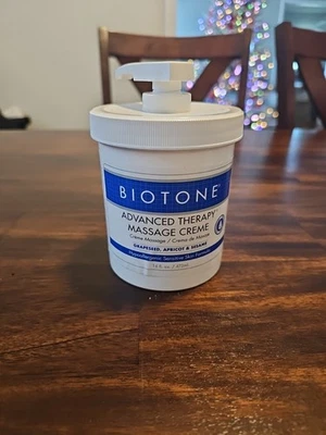 Crema de masaje terapia avanzada BIOTONE - sin olor - hipoalérgica-s7 Foto 1 de 4