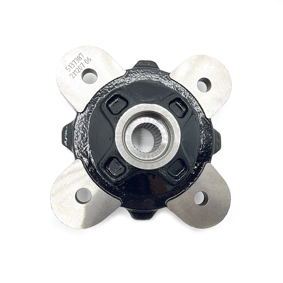 Cubo de roda dianteira Polaris, preto brilhante médio, para modelos RANGER - 5137387-067 - Imagem 1 de 4