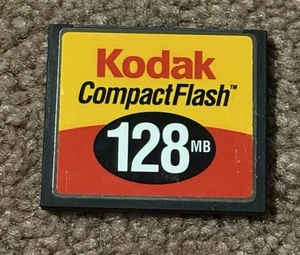 Compact Flash Card 128MB KODAK - Picture 1 of 2
