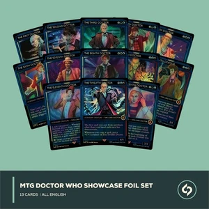 MTG | The 13 doctors from Doctor Who V2 | DOCTOR WHO | 13 CARDS | NM | EN | FOIL - Bild 1 von 1