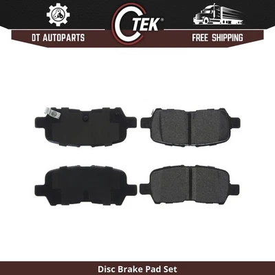 Para Chevrolet Impala Limited 2014-2016 | Pastillas de freno de disco traseras centradas | Cerámica Foto 1 de 4