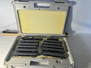 Con-cor Italy 4-6-2 N Scale steam Locomotive Train Set With Cars In Case - Picture 1 of 19