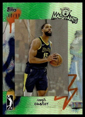 2024-25 Topps G-League refractor verde Jahlil Okafor 40/99 #BV-15 Foto 1 de 2