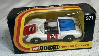 CORGI TOYS 371 Porsche Carrera w/ Original Box (48Z) - Image 1 of 4