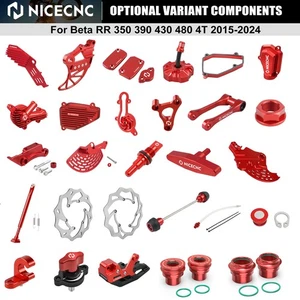 For Beta RR350 390 430 480 2015-2024 NICECNC Body Kit Sidestand Brake Disc Guard - Picture 1 of 41