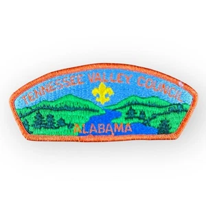 Tennessee Valley Council Alabama Shoulder Flap Patch BSA Boy Scouts Of America - Picture 1 of 2
