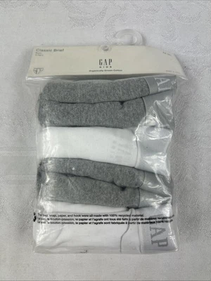 NWT GAP KIDS 1 Pack Boys Organic Cotton Briefs 4-Pack)-size Medium - Image 1 of 4
