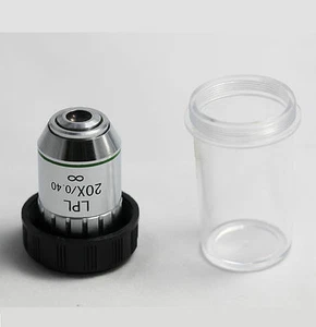 NEW Metallurgical Microscope Objective 20 X INFINITY PLAN Achromatic Long Lens - Picture 1 of 5