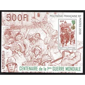 FR3009 - 2019 Polinesia francese WWI I° Guerra Mondiale - Bild 1 von 1
