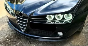 For Alfa Romeo 159 Cupra R Front Bumper Splitter Lip Spoiler 3 pcs Lip + Screws - Picture 1 of 5