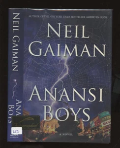Gaiman, Neil: Anansi Boys - Limited Edition ** Signed ** HB/DJ 1st/1st - Picture 1 of 6