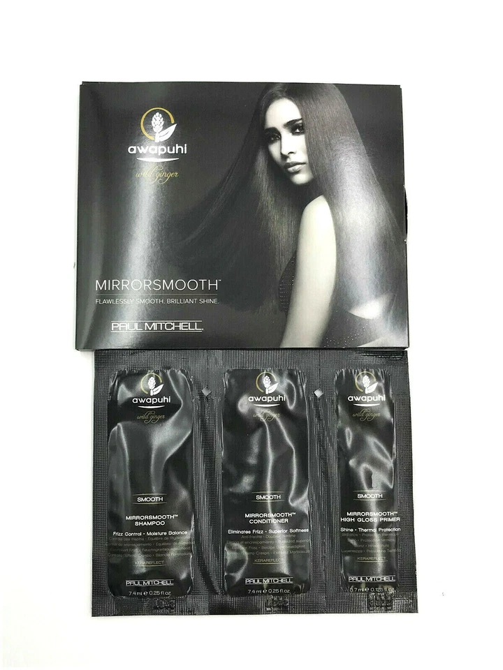 Paul Mitchell Mirrorsmooth Shampoo Conditioner Primer Sample kit-2 Pack - Image 1 of 1