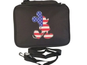 NEW Embroidery Patriotic Mickey Mouse Flag Pin Book Bag 4 Disney Pin Collections - Picture 1 of 10