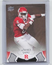 2012 Exquisite #ER-MS Mohamed Sanu RC Rookie #'d /99