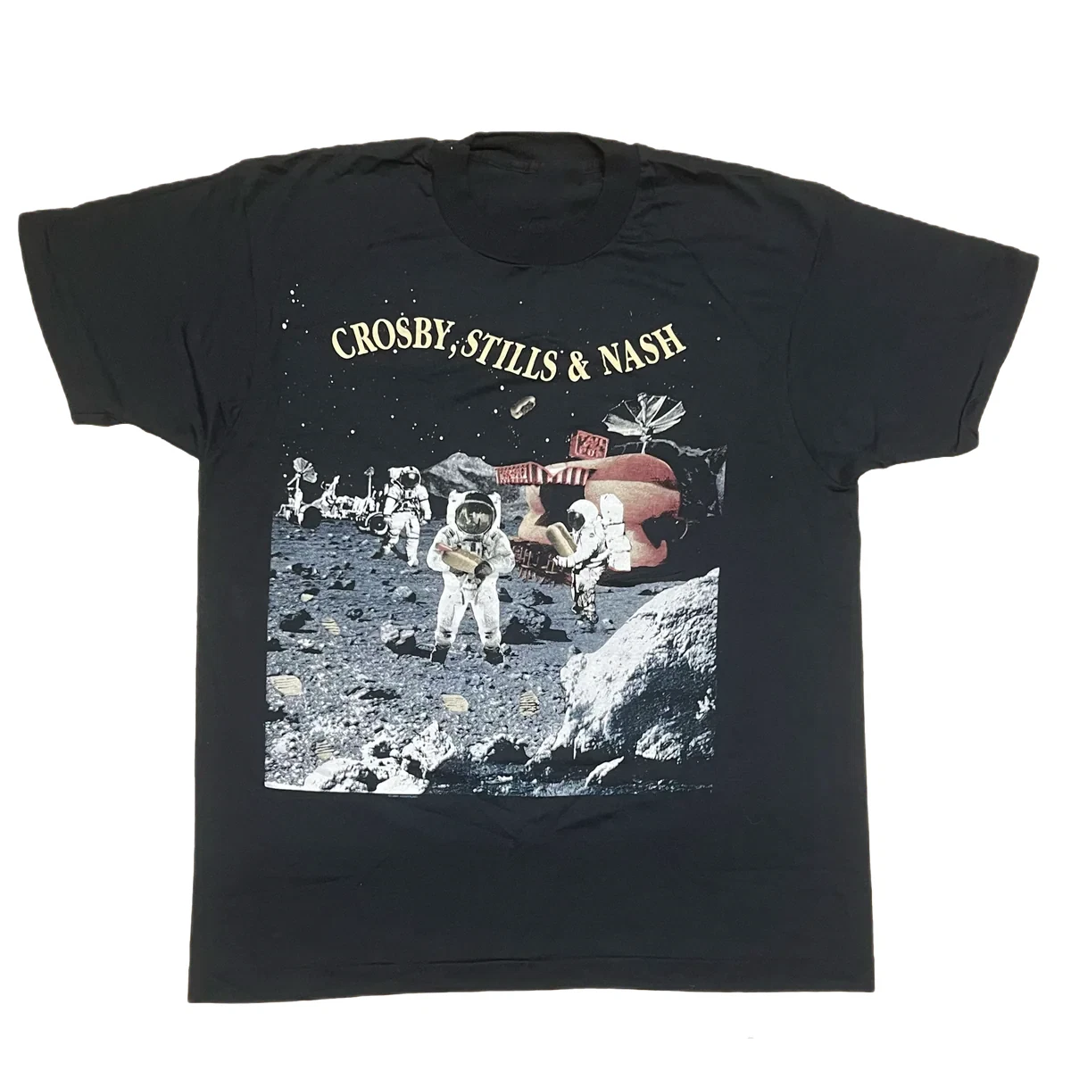 Crosby Stills Nash Shirt In Men's Vintage T-Shirts for sale | eBay