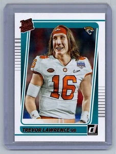 2021 Donruss #251 Trevor Lawrence Rated Rookies Portrait - Picture 1 of 2