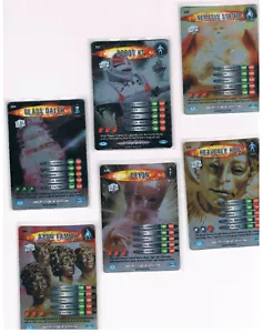 DOCTOR WHO BATTLE IN TIME - ULTIMATE MONSTER - RARE CARDS(YOU CHOOSE)-C-FREE P&P - Picture 1 of 13