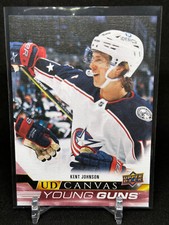 2022-23 Upper Deck UD Canvas Young Guns #C91 Kent Johnson RC