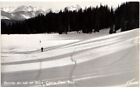 RPPC Wolf Creek Pass, CO Postcard - Skiing at the Top of Wolf Creek - Sanborn