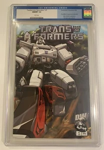 Transformers Generación 1 #1 CGC 9.8 - Variante Megatron Decepticon - Páginas Blancas - Imagen 1 de 2