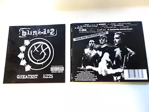 Blink-182 - Greatest Hits (Booklet + Back Insert) No CD !!! - Picture 1 of 1