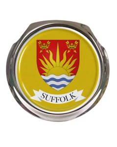 Bandera del condado de Suffolk - insignia parrilla de coche - FIJACIONES GRATUITAS - Imagen 1 de 3