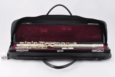 Yamaha YFL-514 Querflöte silber mit Hardcase Made in Japan gebraucht aus Japa... - Bild 1 von 4
