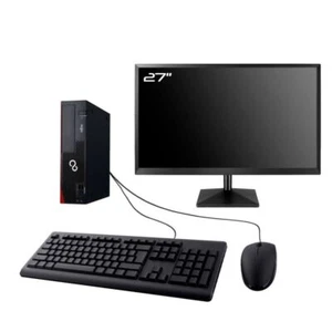 PC Fujitsu Esprimo D556 DT Bildschirm 27 " Intel G4400 RAM 32Go SSD 960Go W11 - Bild 1 von 7